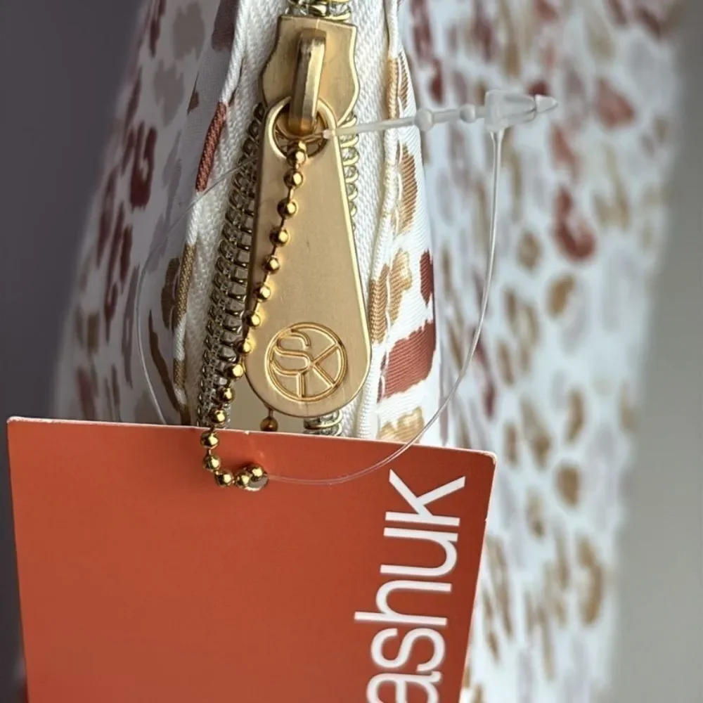 Sonia Kashuk Animal Print Dome  Zipper Case Plus Small Mesh Zipper Bag